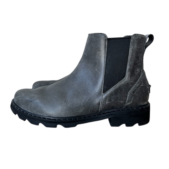 Sorel Lennox Chelsea Waterproof Boots in Quarry Gray women’s size 12/43 EU - Picture 2 of 8